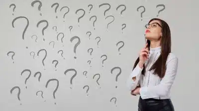 women and question marks