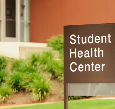 college student health center