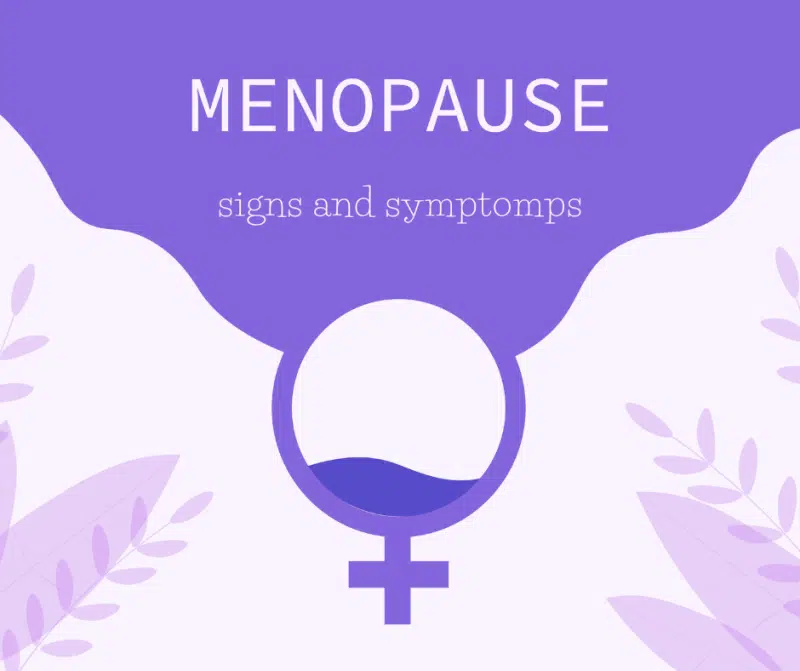 menopause signs and symptoms